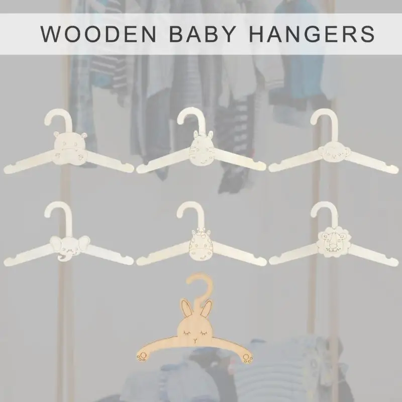 Set of 10 Sturdy Children's Hangers Portable Kids' Clothing Hangers Accessory for Coat and Dresses Organization 5