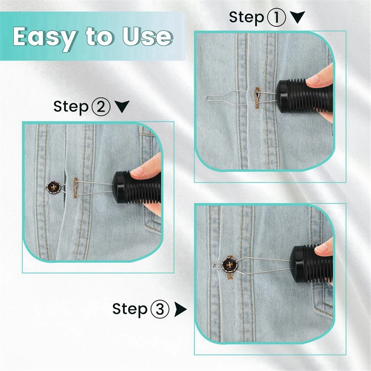 2Pcs Button Helper Tool with Non-Slip Grips to Help with Shirts, Coats, Button Hook Aids for the Elderly and Arthritic 6