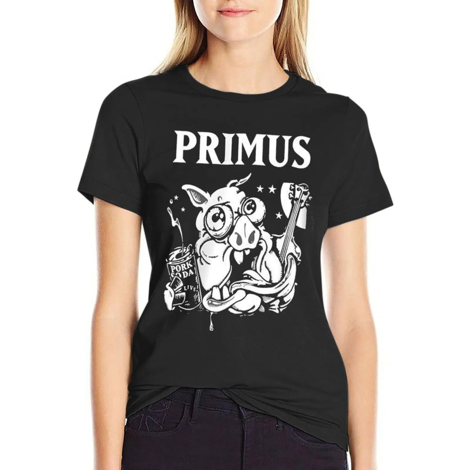 

primus logo T-Shirt plus size tops shirts graphic tees graphics vintage clothes Womens graphic t shirts