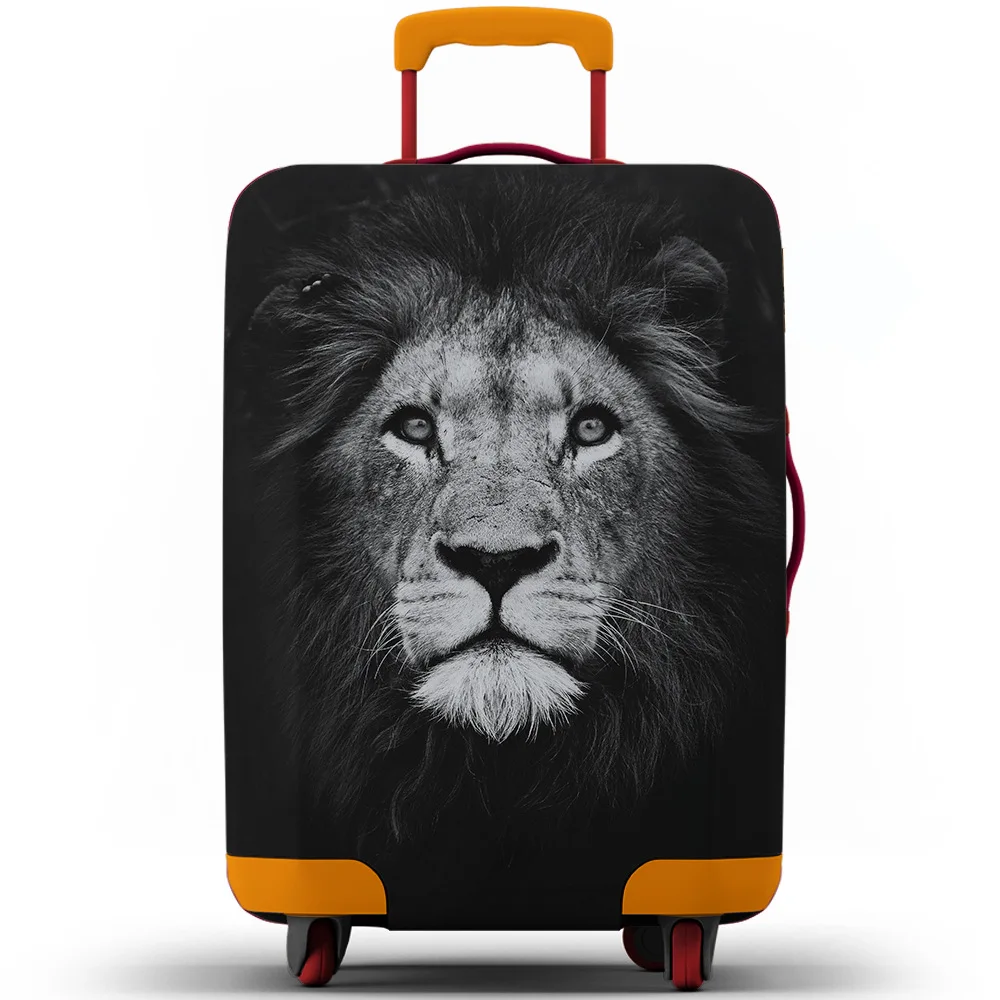 Thick Elastic Animal Luggage Protective Cover Zipper Suit for 18-32 Inch Bag Suitcase Covers Trolley Cover Travel Accessories 6