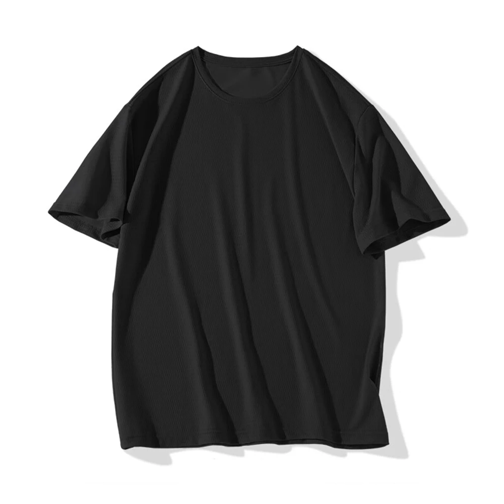 

EYX Tshirt,Athletic Men's Summer Short Sleeve Tees, Moisture Wicking, Black