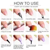 Nail Gel Polish Set Professional Acrylic Kit Nail Gel Kit With UV Nail Lamp For Nail Art Semi Permanent Varnish Gel Tools Kit 5