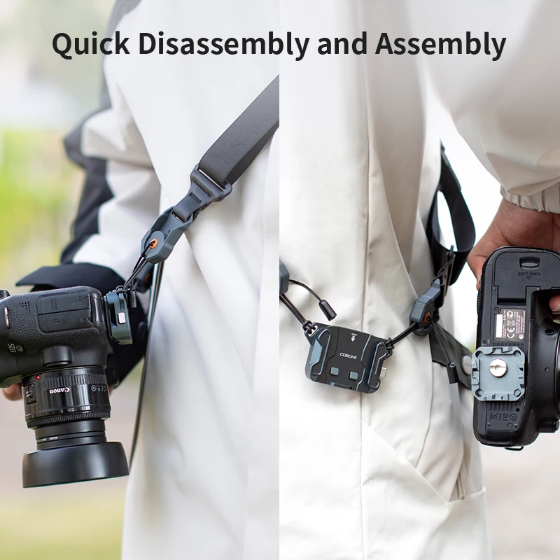 XILETU Quick Release Shoulder Strap Base Camera Sling Quick Disconnect Adapter for Fast Release Plate with Fujifilm Canon Sony camera tripod adapter tripod adapter mount