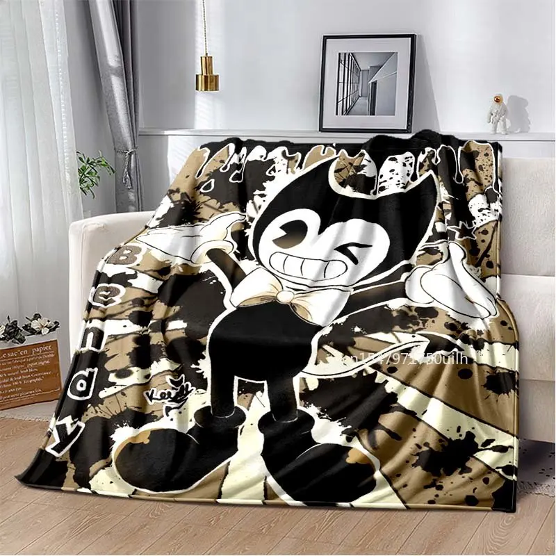 Bendy Coperta Baby Girl Boy Coperte Cartoon Game Throw Coperta Regali Soft Bedding Sofa Air Conditioner Warming Cover