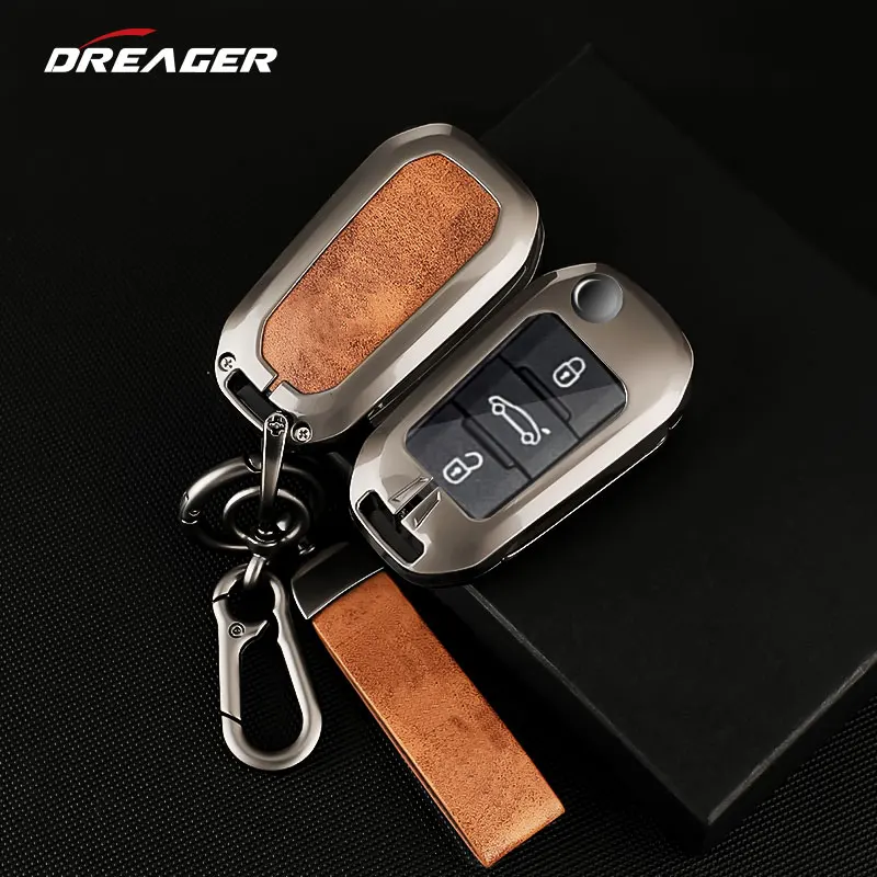 Leather Car Key Case Cover for Citroen C1 C3 C5 Aircross C8 C4 Grand  Picasso Cactus Berlingo Keyring Key Fob Cover Accessories - AliExpress