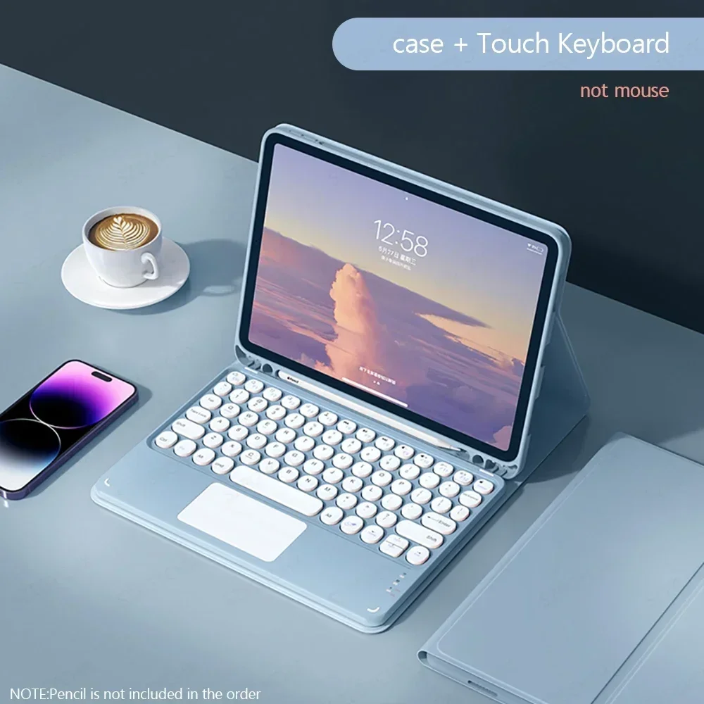 Premium Bluetooth Keyboard Case for Galaxy Tablets, 10.9 and 11