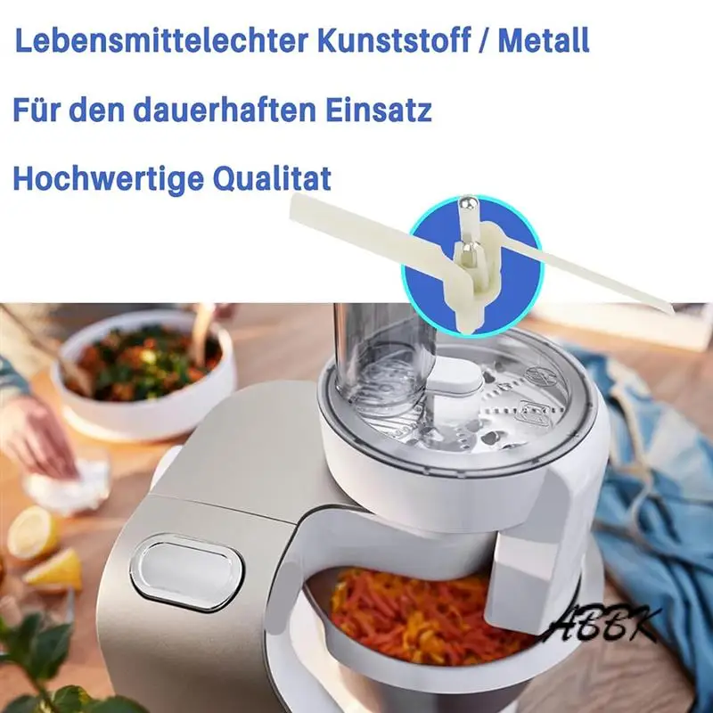 ABBK-091027 Food Processor Blades For MUZ4DS2 MUZ4DS3 00091027 Continuous Shredder Replacement Part