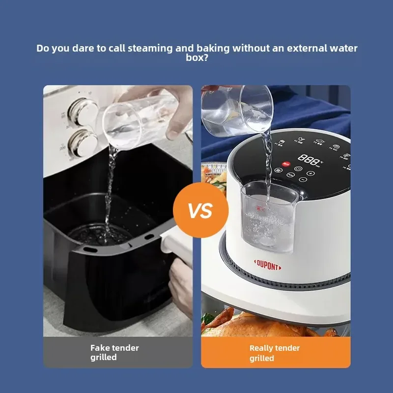 New Air Fryer Household Visible Large Capacity Steam Fryer air fryer oven