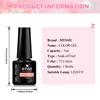 9Pcs/Set Gel Nail Polish Popular Colors Pink Red Black In Autumn Semi Permanent Soak Off UV LED Nail Art Gels Nail Varnish 4
