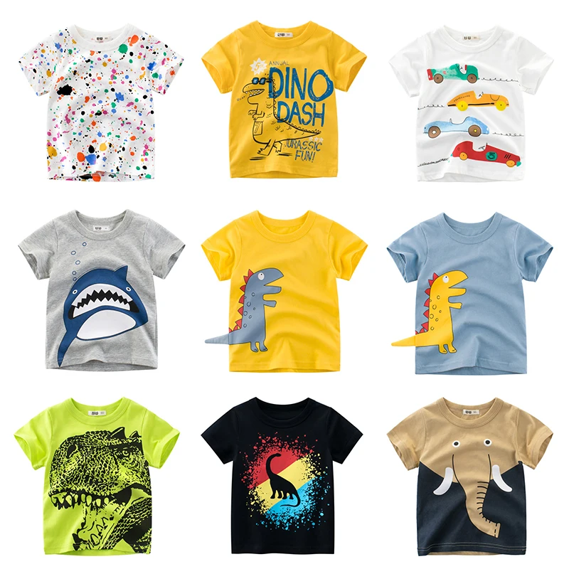 Cartoon Print T-Shirt 1
