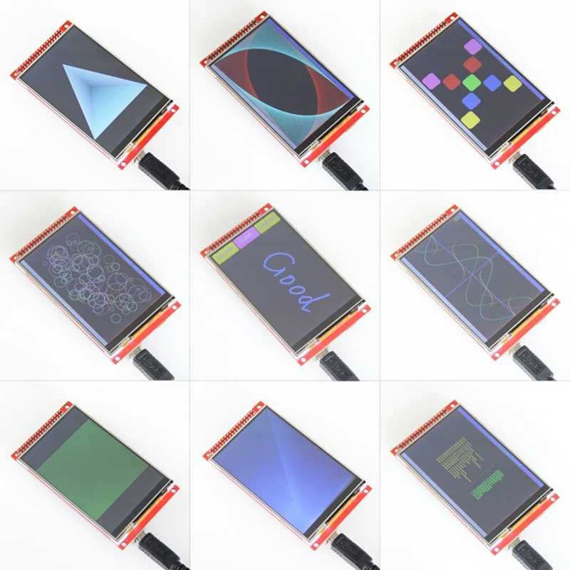 3.95/4.0 ġ TFT ÷ ũ  320X480 HD ÷ ũ , Arduino Mega2560 