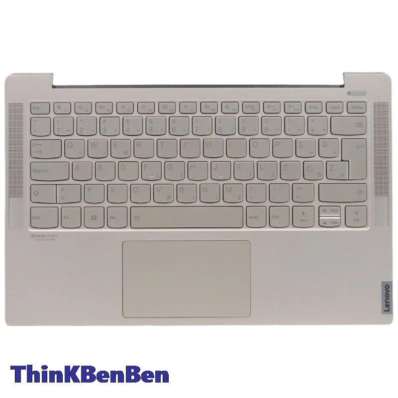 

SI Slovenian Keyboard Mica Upper Case Palmrest Shell Cover For Lenovo Ideapad Yoga S740 14 14IIL Laptop 5CB0U44131