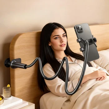 Supporto per cellulare da letto, supporto per smartphone, accessori, supporti per telefoni, telecomunicazioni