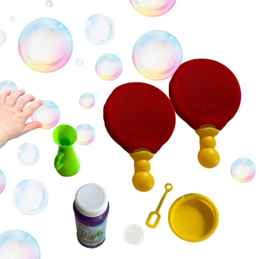 Touchable Bouncing Bubble Kits Unpoppable Bubbles Solution Toy for Children