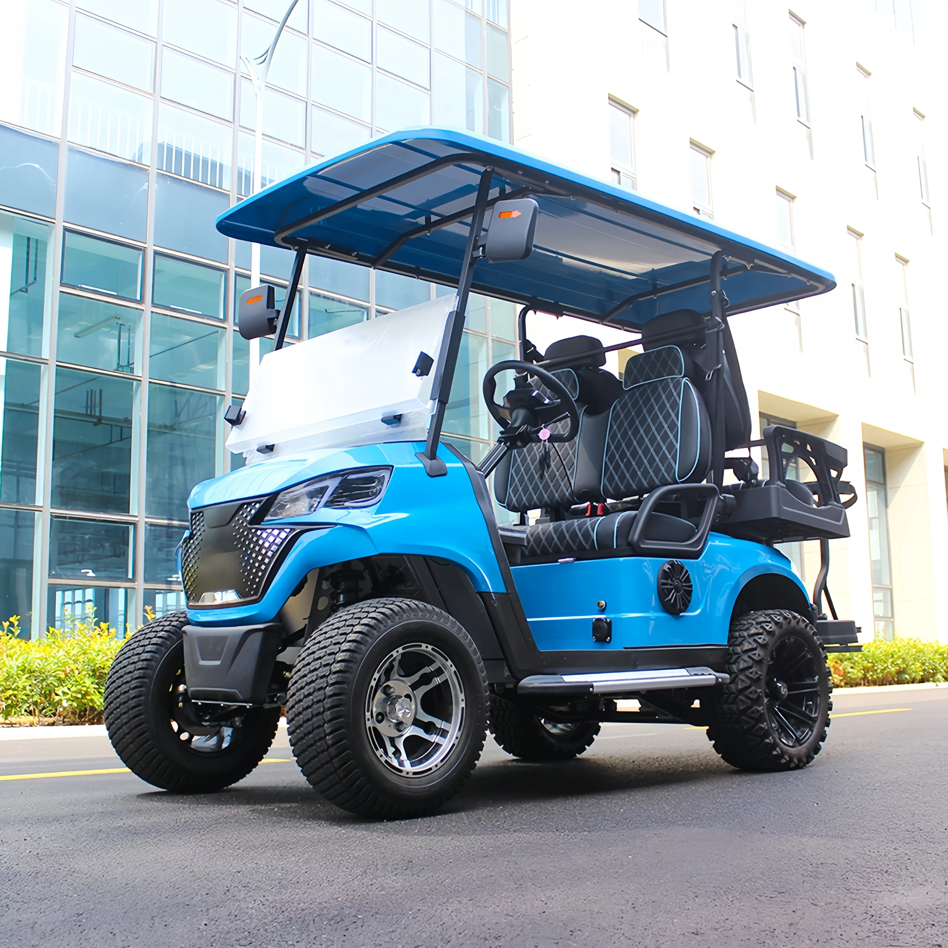 Factory Electric Club Car 4 Seater Fast Single Single Seat Golf Carts New energy vehicles For Sale