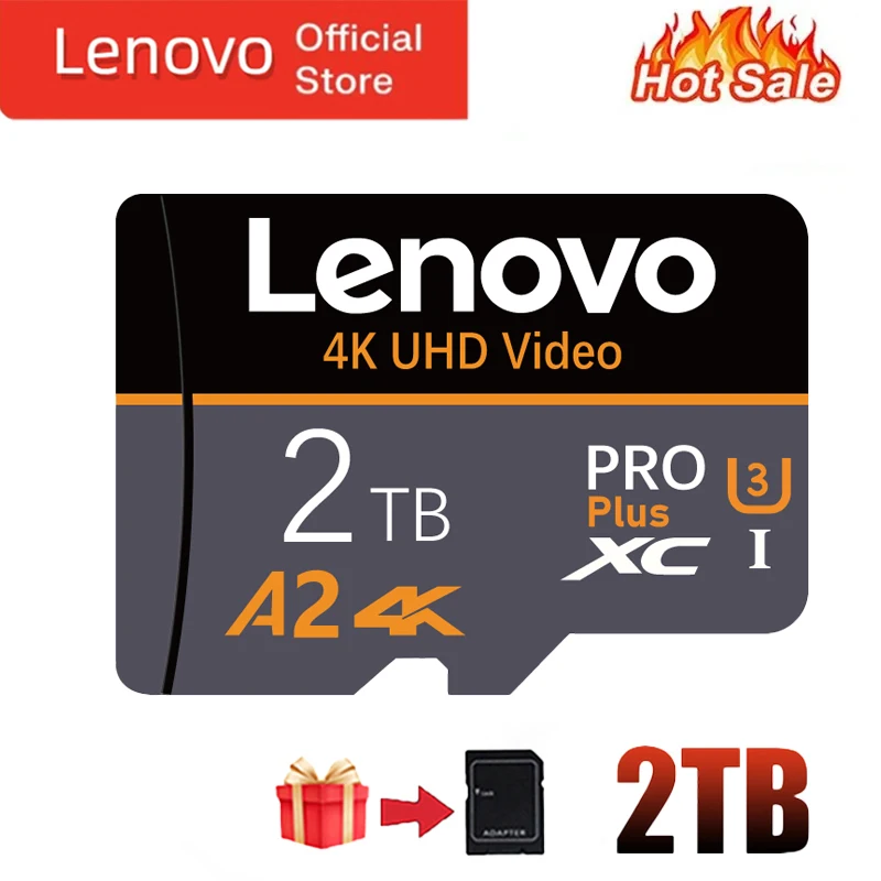 

Lenovo SD-карта, класс 10, 512 ГБ, 256 ГБ, 128 ГБ