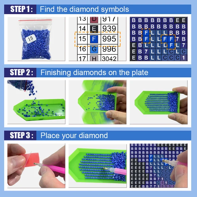AB diamant dessin animé bijoux peinture princesse point de croix mosaïque strass broderie Art diamant fait à la main loisirs ensemble cadeau 6