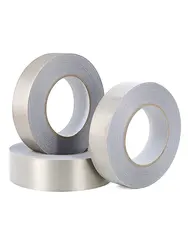 Silver Conductive Fabric Tape for Electromagnetic Interference Shielding, 20m Roll (Silver)