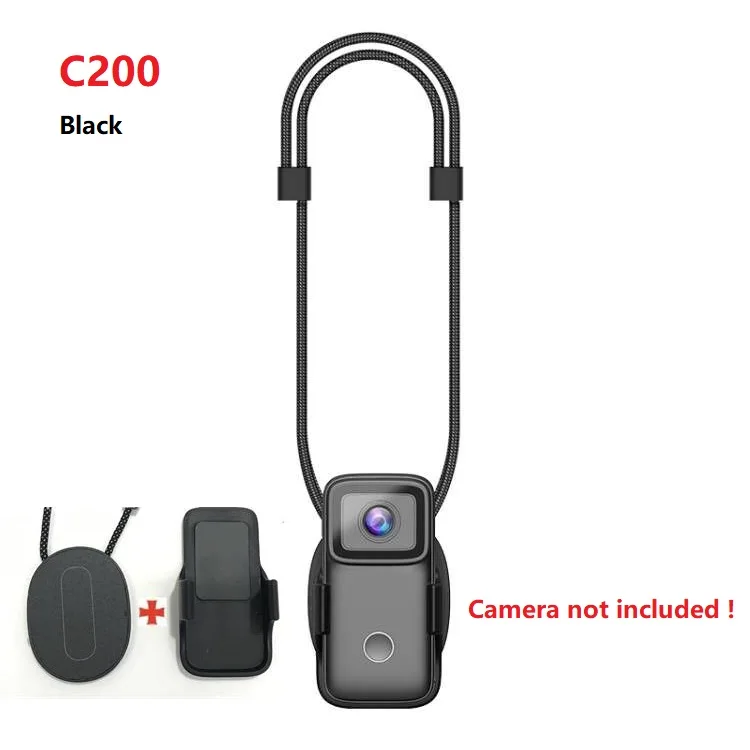 자석 흡착식 카메라 넥 스트랩 손목 스트랩형 휴대용 로프 SJCAM C100/C200/C300/C400 카메라 액세서리