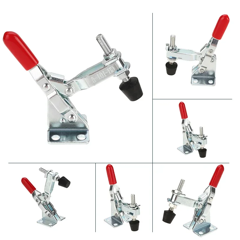101A Toggle Clamps 1pc 50kg Anti-slip Equipment For Hand Tool Replacement Stainless Steel U-shaped Vertical Industrial