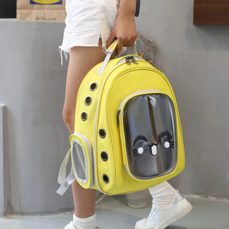 Anti-scratch Clear for Cat Dog for Carrier Backpack Pet for Carrier Shoulders Bag for Travel and Hiking Camping Provides