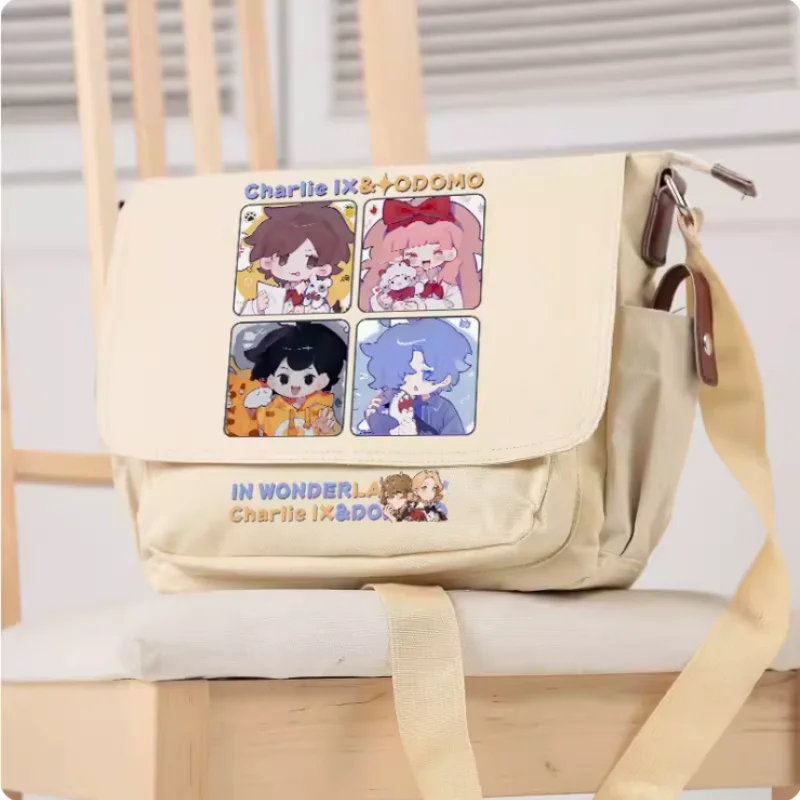 Anime Charlie IX＆DODOMO Cosplay Casual Oxford Messenger Bag Schoolbag Shoulder Bag Student Teenager Gift B659