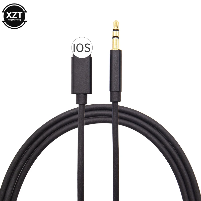 Auto-Audiokabel AUX für auf 3,5 mm Klinke für iPhone 7 8 X XR-Adapter Audioübertragung Stecker auf Stecker AUX-Kabel 1 m Kopfhörer – Detail 10