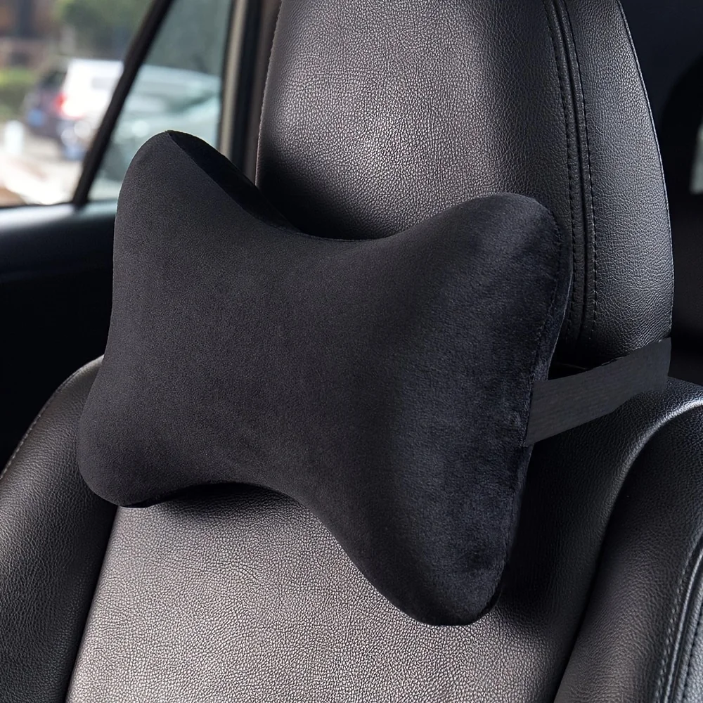 Ergonomic Memory Foam Car Neck Support Pillow for Travel and Comfort