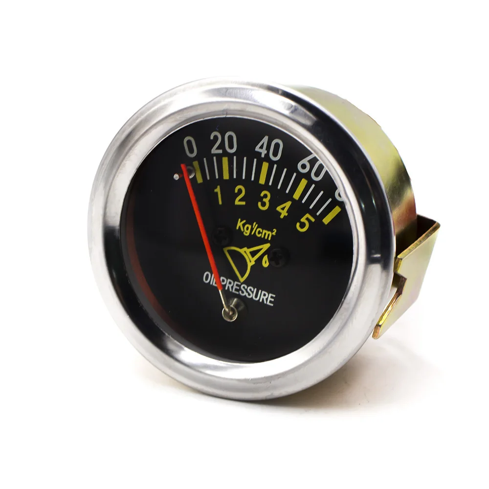 52mm 2 inch mechanical car 0-80 PSI oil pressure gauge automobile  sensor metric table