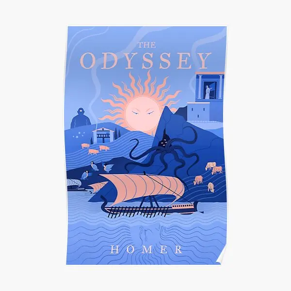 

The Odyssey Poster Vintage Decor Decoration Funny Home Picture Painting Room Wall Print Mural Art Modern No Frame