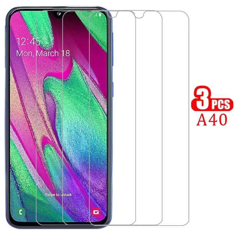 Vetro Temperato Per Samsung A40 Screen Protector On Galaxy A 40 40A 5.9 Film Samsun Samsumg Sansung Galaxi Samsunga40