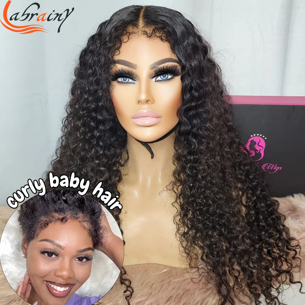 13x6 Curly Edges Human Hair Wig Realistic Hairline 360 Lace Frontal Wig  Glueless Full Lace Wig Pre Plucked 13x6 Lace Front Wigs - AliExpress