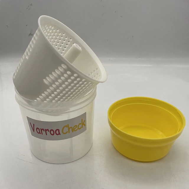 Varroa Atkák Megfigyelése Ellenőrizze A Palack Méhészeti Atka Detektálási Dobozokat Méhész Apikultúra Eszközök - Image 6