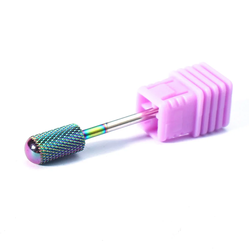 Nail Art Tools Nail Drill Bit Nail Drill Bits Nail Drill Nail Drill Set Nail Drill Kit 11 Type Blue Tungsten Carbide Burr Nano Coating Nail Drill Bit Rotary Nail Files for Manicure Electric Drill Accessories