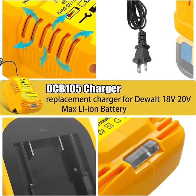 Compact and Lightweight Portable Mini Charger for Lithium-Ion Batteries