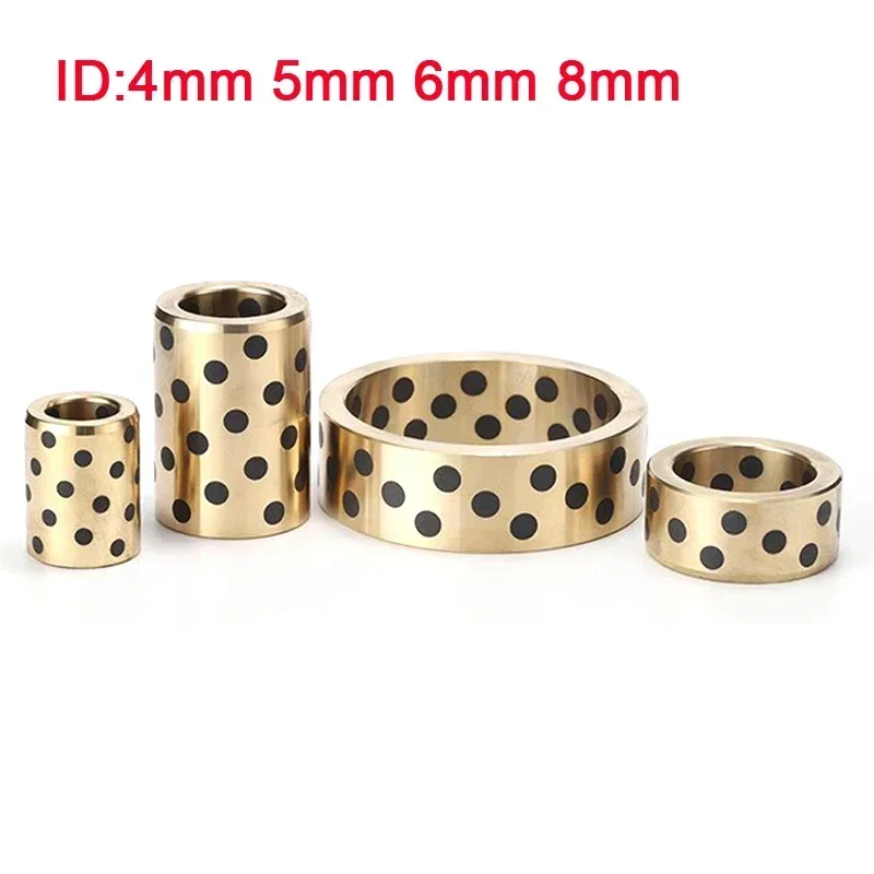Sleeve (Plain) Bearings, 20mm Bore x 23mm OD x 10mm Length Wrapped Oilless Bushi