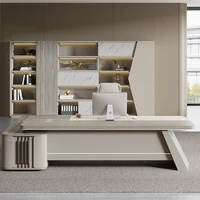 Minimalist Modern Computer Desks Work High End L Shaped Storage Computer Desks Combination Organizer Mesa Escritorio Furniture