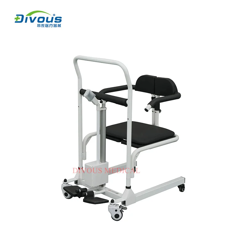 Improving Life Quality Disabled Transfer Lifting Handicapped Wheelchair Older People Toilet Chair 2