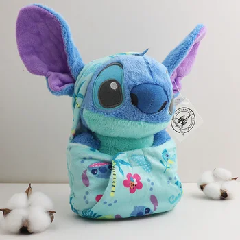 Disney Kawaii Stitch Plush Toys Cartoon Lilo And Stich Things Soft Stuffed Animals Dolls Birthday Gift For Kids Room Decor New