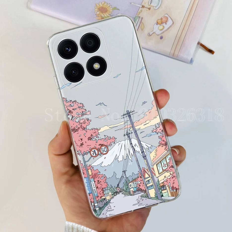 Fashionable Clear Silicone Soft Slim Phone Case - Stylish Back Cover with Bumper Protection