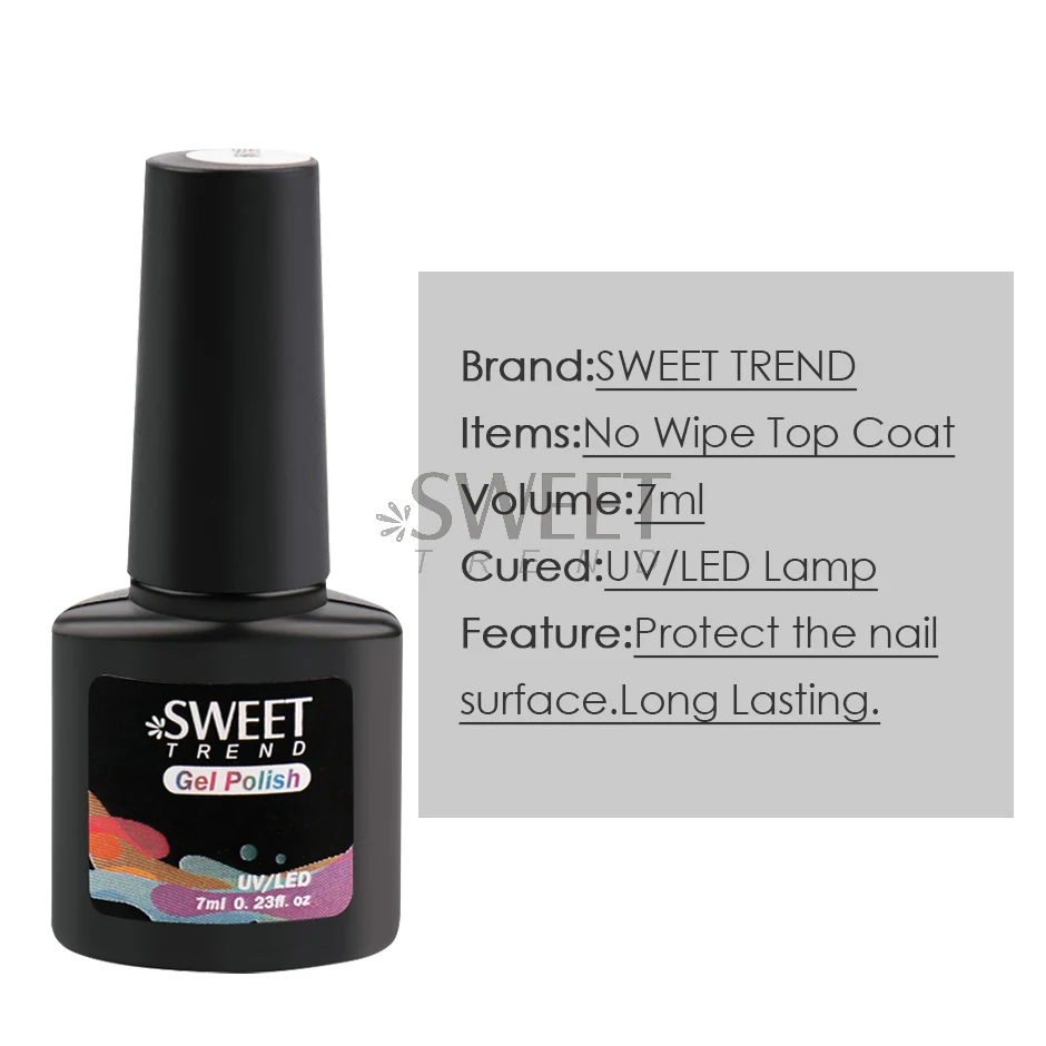 Matte Top Coat Base Coat Gel Nail Polish Protected Surface No Wipe Semi Permanent Soak Off UV Hybrid Varnishes Manicure Supplies 5