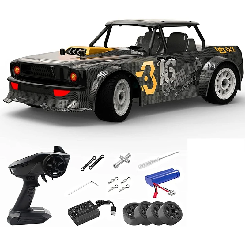 

Автомобиль с дистанционным управлением 1:16 2,4G RC автомобиль 4WD RC Дрифт гоночный автомобиль 30 км/ч высокоскоростной грузовик с фарой для детей и взрослых