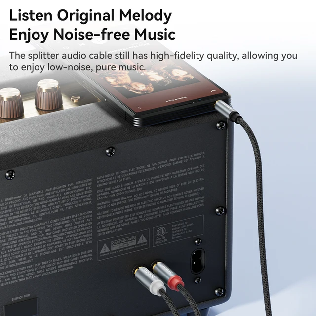 Toocki Aux 케이블: 홈 오디오 성능 향상을 위한 필수품