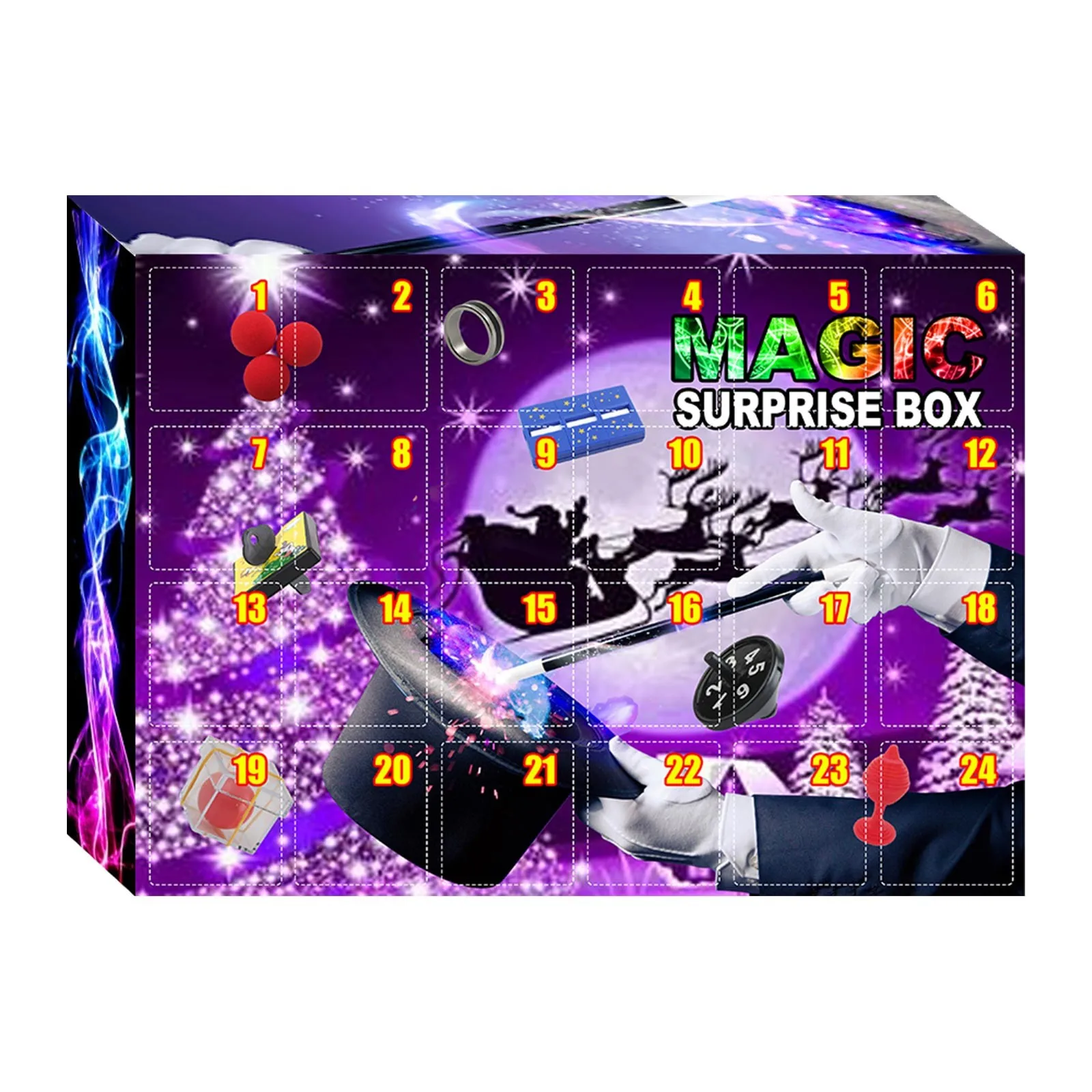 

Christmas Hand-Torn Calendar Gift Box Surprise Calendar Creative Christmas Toys Creative Toys Kids Boys Girls Fidget Toys Girls