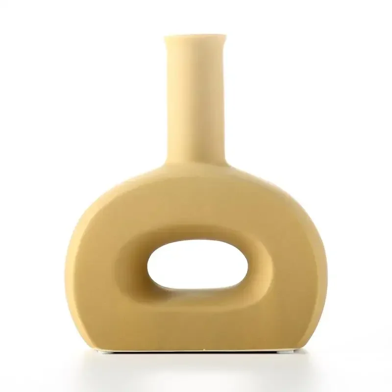 

Ваза, современные керамические вазы, цветочное украшение для дома, креативная композиция ручной работы, геометрические поделки для гидропоники