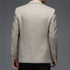 2021 Autumn and Winter New Suit Middle-aged Men's Fashion Casual Classic Wool Suit Jacket Single Suit Slim Blazer Brand Clothing 3