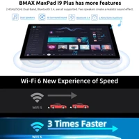 Tablette BMAX I9 Plus 10,1'' (4+20) Go de RAM 128 Go de ROM Rockchip RK3562 Android 15 1280*800 IPS 6000 mAh Type-C WIFI 6 Bluetooth 5.4 2 cœurs 6