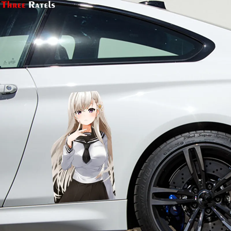 

Three Ratels F84 uniform Anime game sexy girl belfast for azur lane car body sticker macbook decal