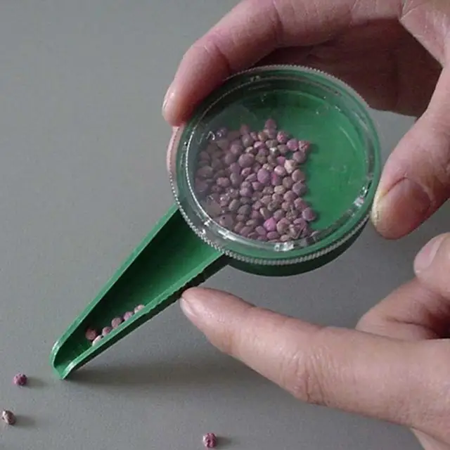 Vetőmag Vetőgép Növénykertészet Adagoló Kézi Tartott Virág Füves Növényi Szórók Vándorlási Szerszám Kertészeti Kellékek