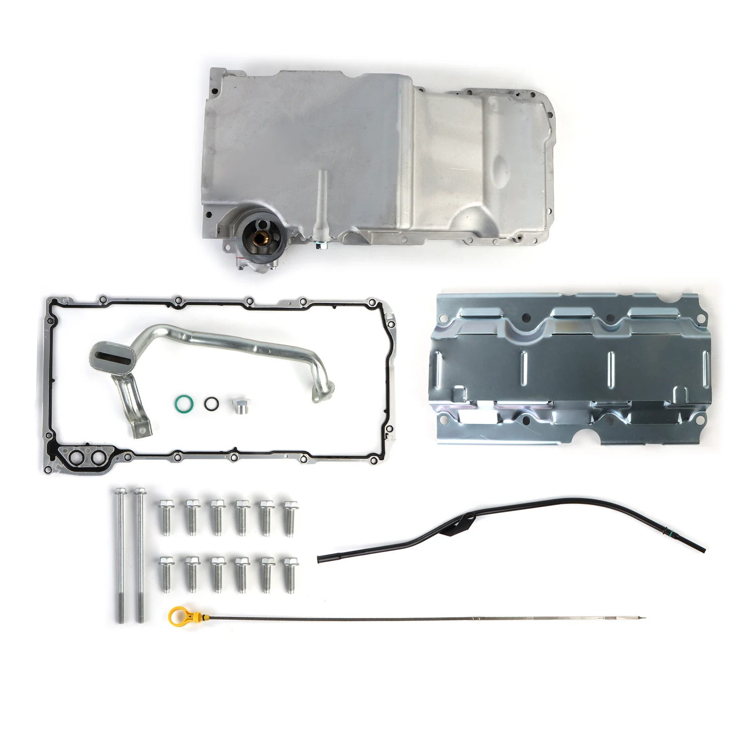 1Set Engine Low Profile Oil Pan Kit For LS1 LS2 LS3 LS6 4.8L 5.3L 6.0L 6.2L 12551577 12551581 12558253 12628771 Car Engine Parts